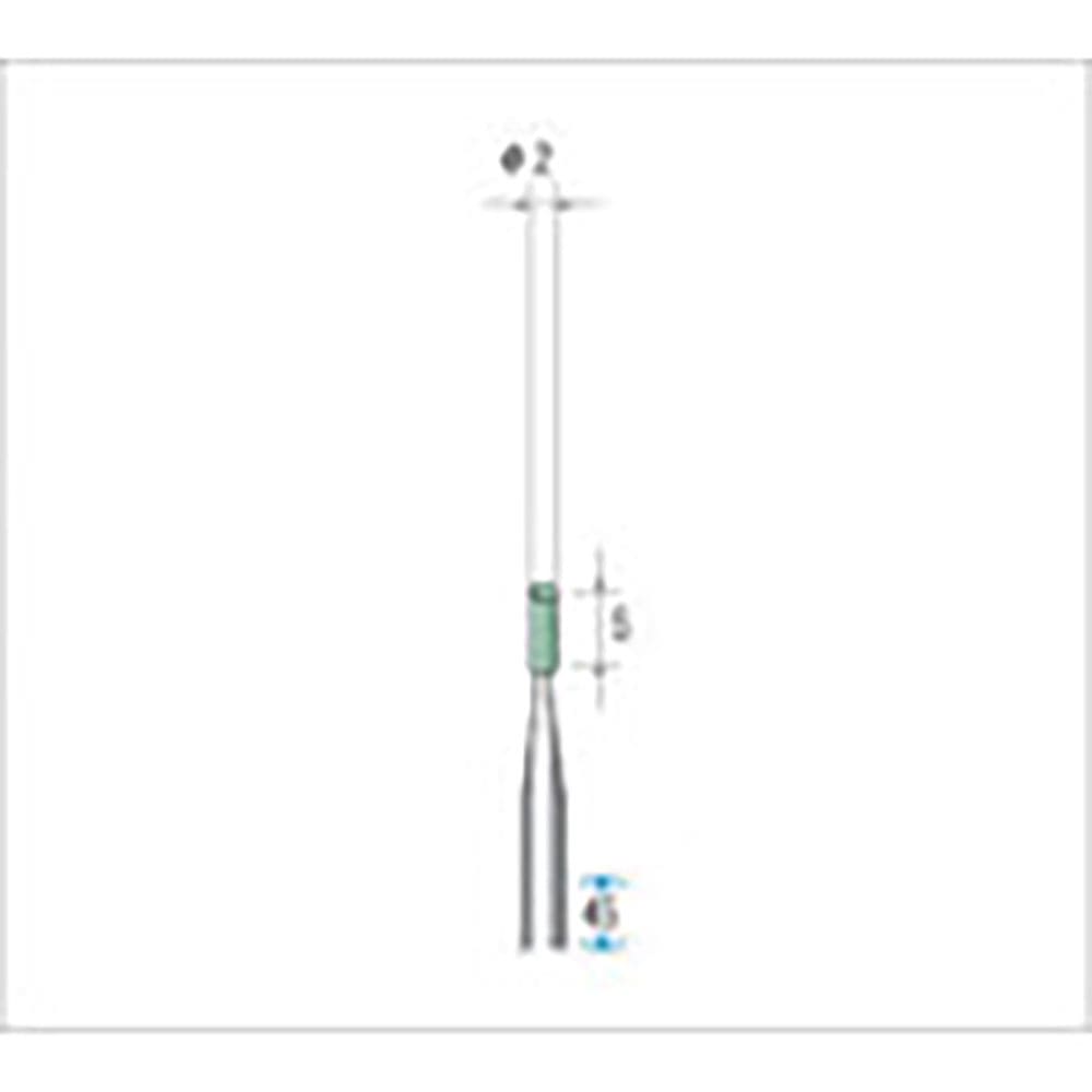 ナカニシ　グリーンポリッシャー　１０本入　円筒型　φ２×５×軸φ３　ＷＡ　＃３２０　４６７３４＿