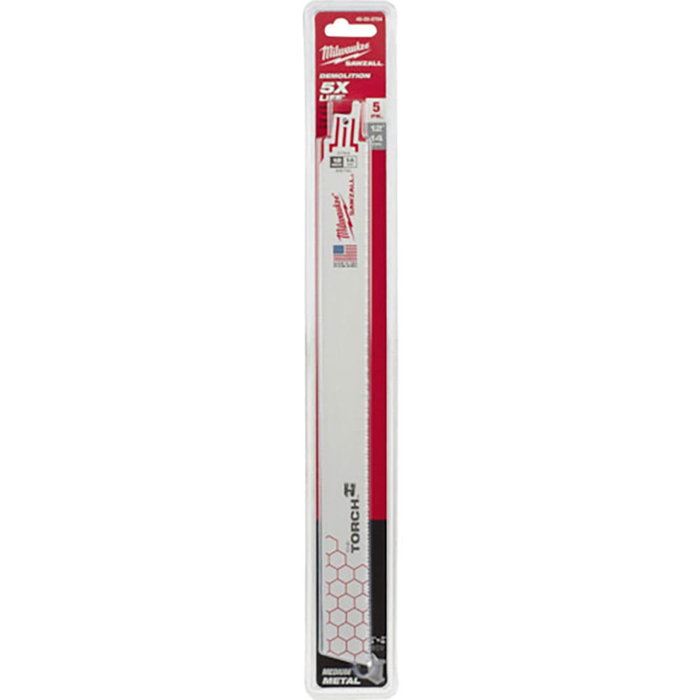ｍｉｌｗａｕｋｅｅ　ＴＯＲＣＨ金工用レシプロソーブレード　１４ＴＰＩ　３０５ｍｍ（５本パック）　４＿