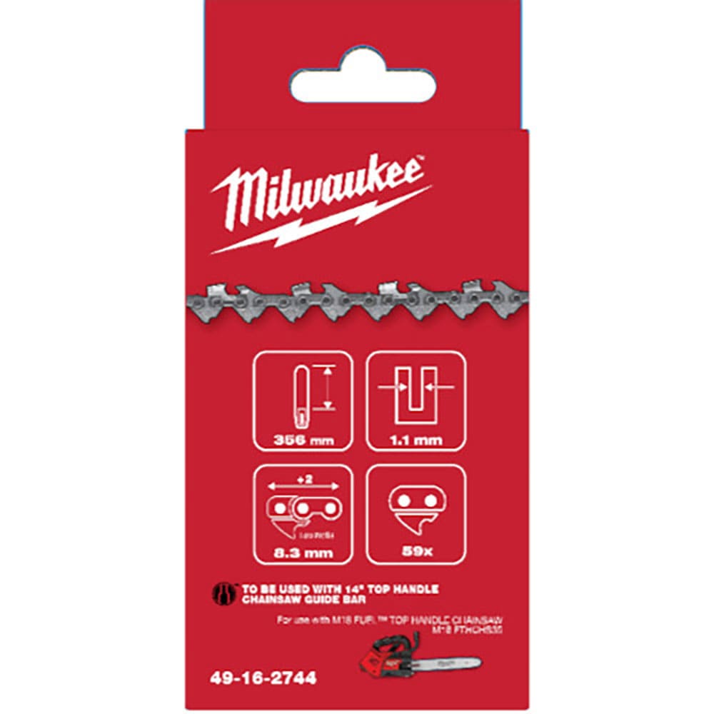 ｍｉｌｗａｕｋｅｅ　３５６ｍｍトップハンドルチェーンソー用チェーン　４９－１６－２７４４＿