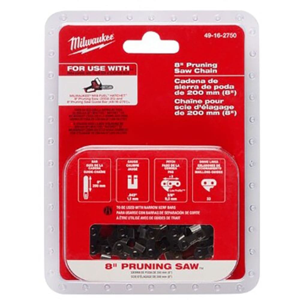 ｍｉｌｗａｕｋｅｅ　２００ｍｍ　（８インチ）　チェーンソー用チェーン　４９－１６－２７５０　ＡＰＪ＿