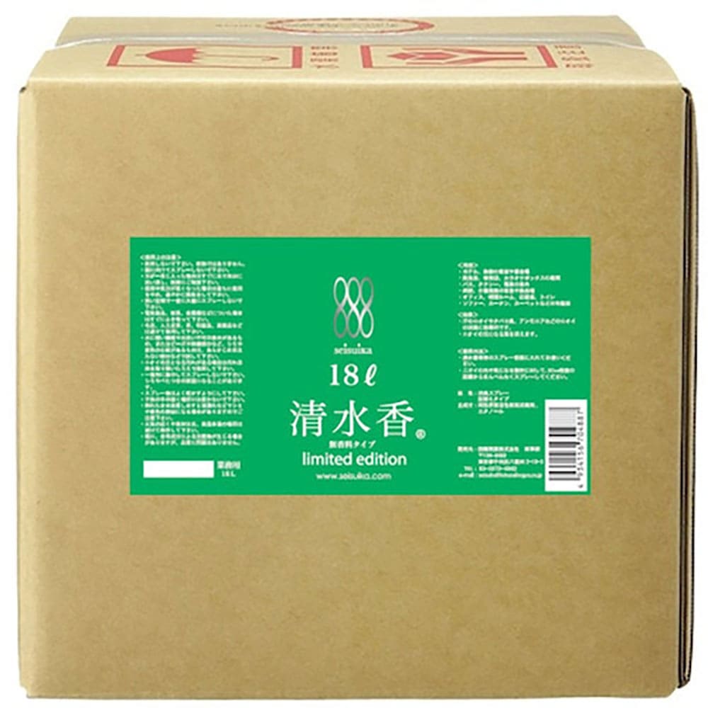 国際興業　清水香リミテッドエディション１８Ｌ　無香料　４９３２４－０＿