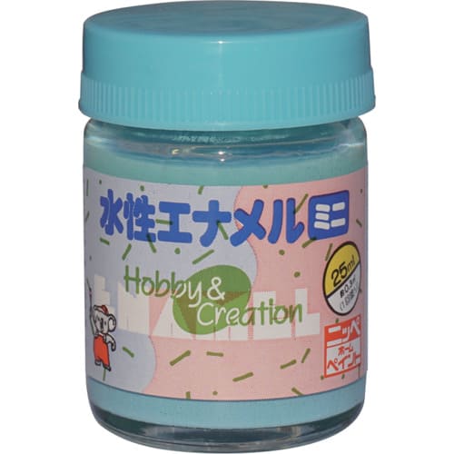 ニッぺ 水性エナメルミニ 25ml パステルブルー HSB018-25 49365474_