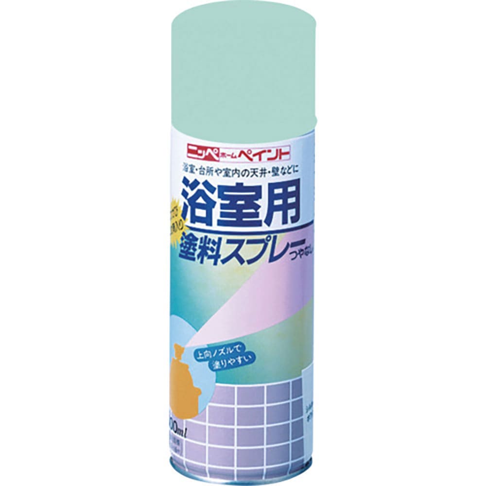 ニッぺ 浴室用塗料スプレー 400ml ハーモニーブルー HR4111-400 4.9761240_