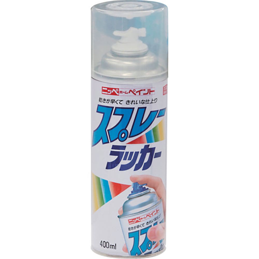 ニッぺ スプレーラッカー 400ml 透明クリヤー HPSC00 4.9761242501e+12_