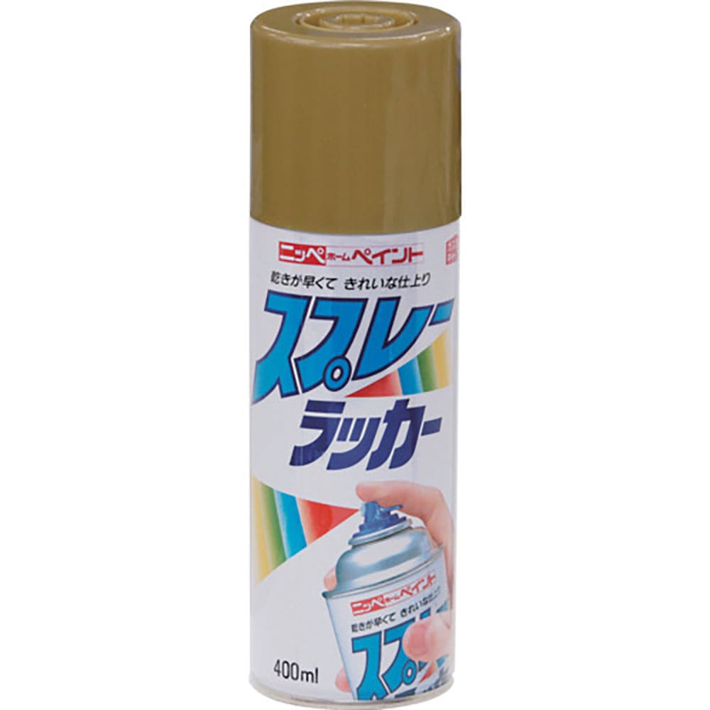 ニッぺ スプレーラッカー 400ml 金(ゴールド) HPS0Y0 4.9761242528e+1_