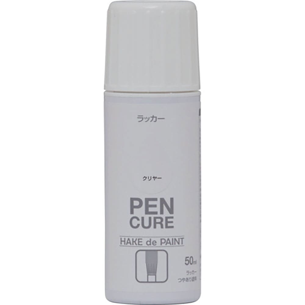 ニッぺ ペンキュア HAKE de PAINT ラッカー 50ml クリヤー 190K052 4._