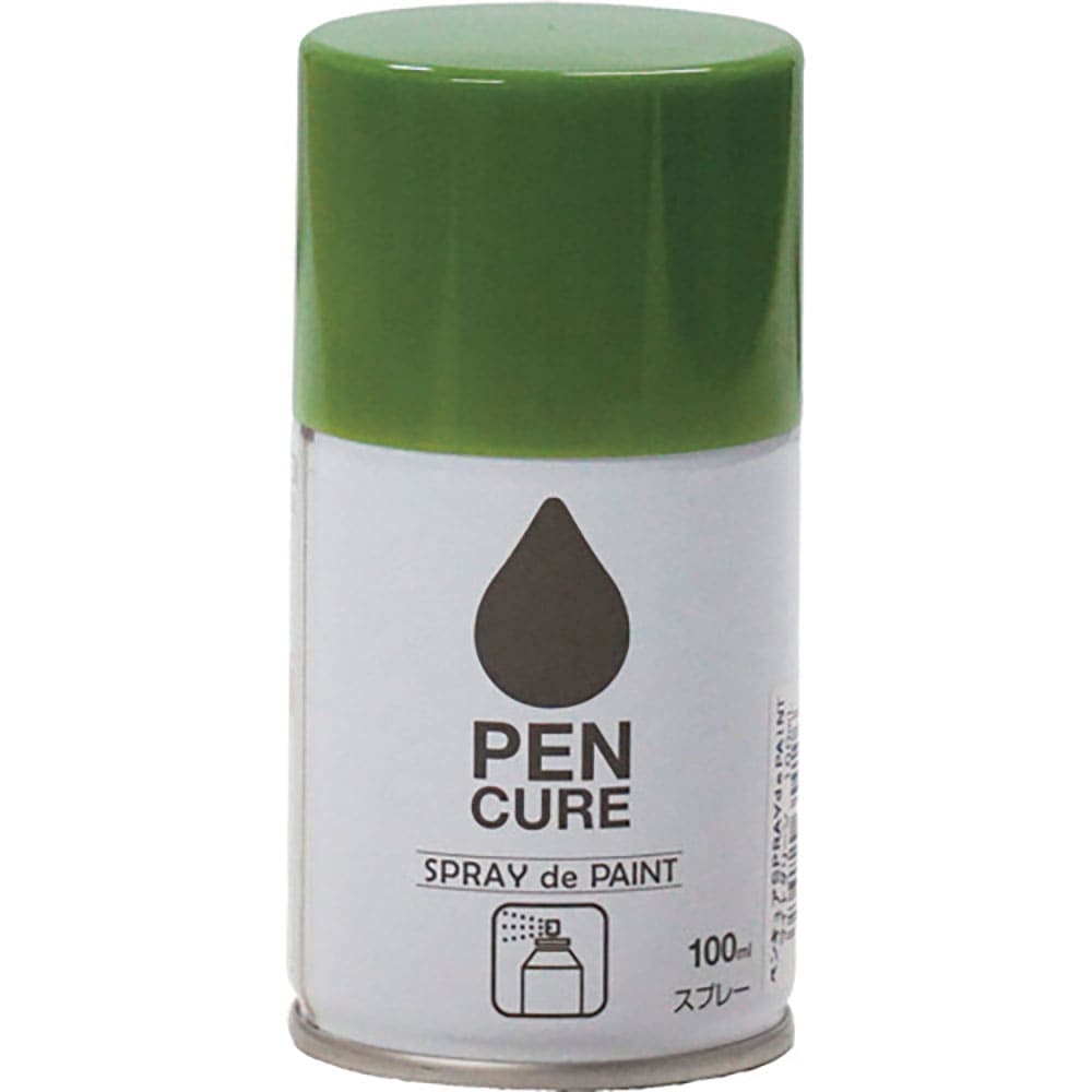 ニッぺ　ペンキュア　ＳＰＲＡＹ　ｄｅ　ＰＡＩＮＴ　１００ｍｌ　ライトグリーン　ＨＢ０１２－１００　＿