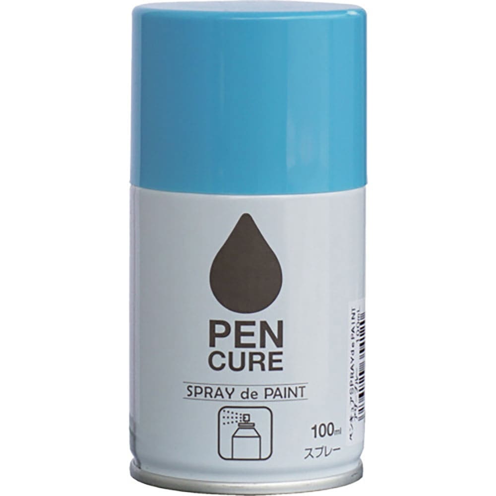 ニッぺ ペンキュア SPRAY de PAINT 100ml アザーブルー HB018-100 4_