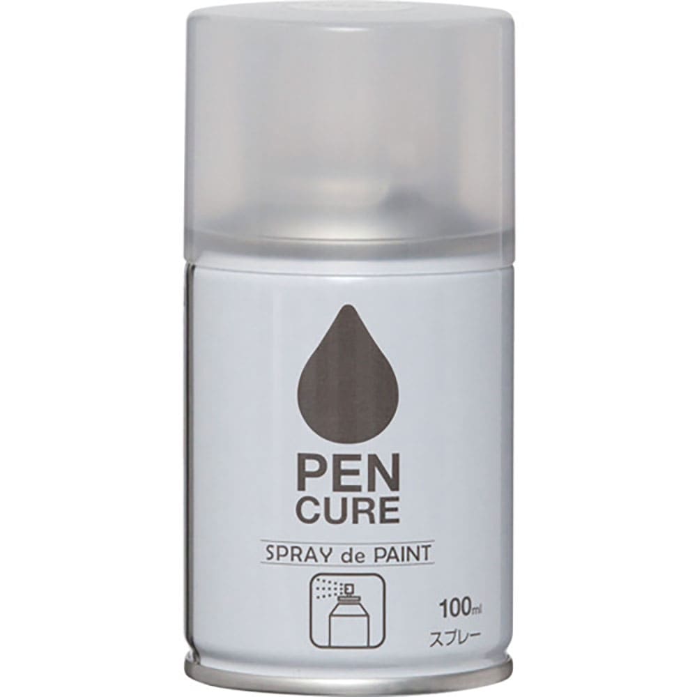 ニッぺ ペンキュア SPRAY de PAINT 100ml つやなしクリヤー HB009-100_