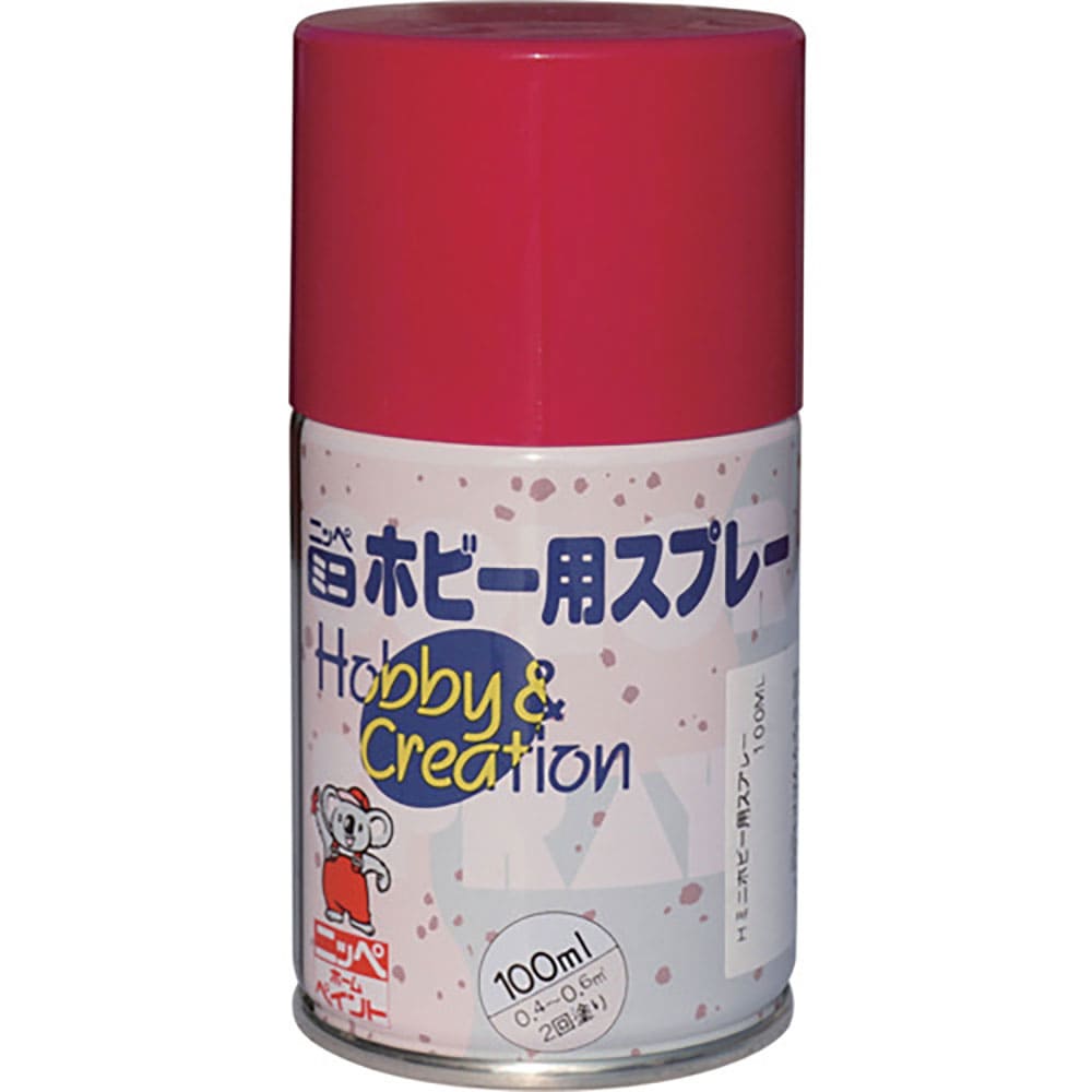 ニッぺ　ミニホビースプレー　１００ｍｌ　紅色　ＨＲ８２３４－１００　４．９７６１２４４１３４ｅ＋１＿