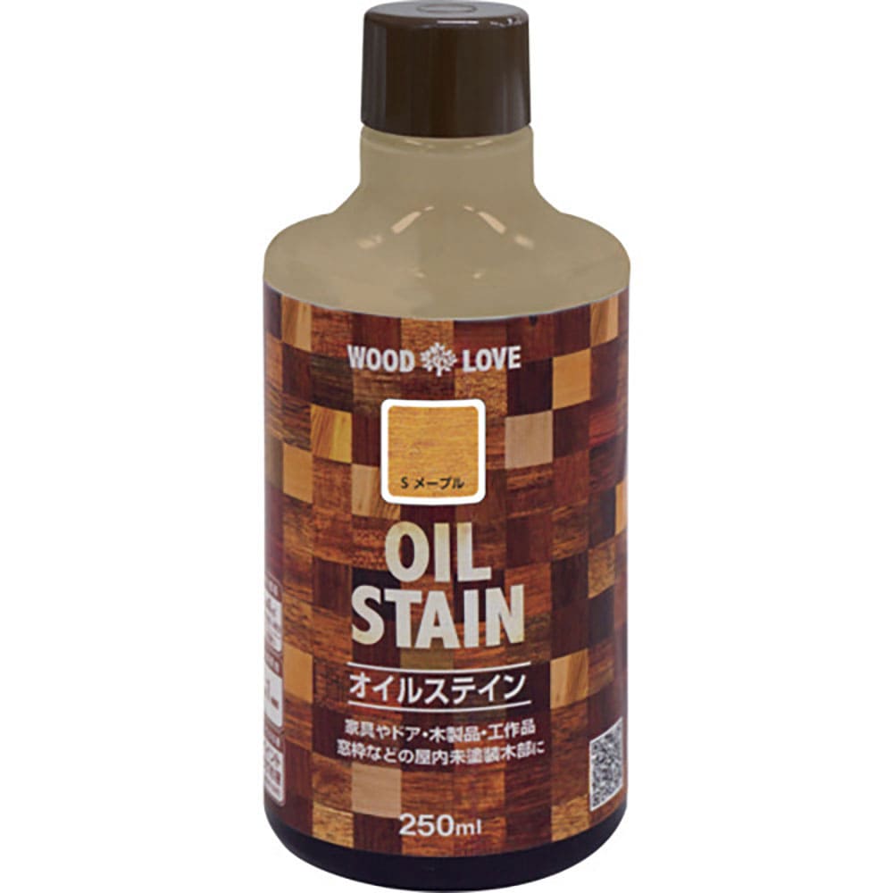 ニッぺ　油性オイルステイン　２５０ｍｌ　Ｓメープル　３００Ｎ０６１－２５０　４．９７６１２４５１７＿