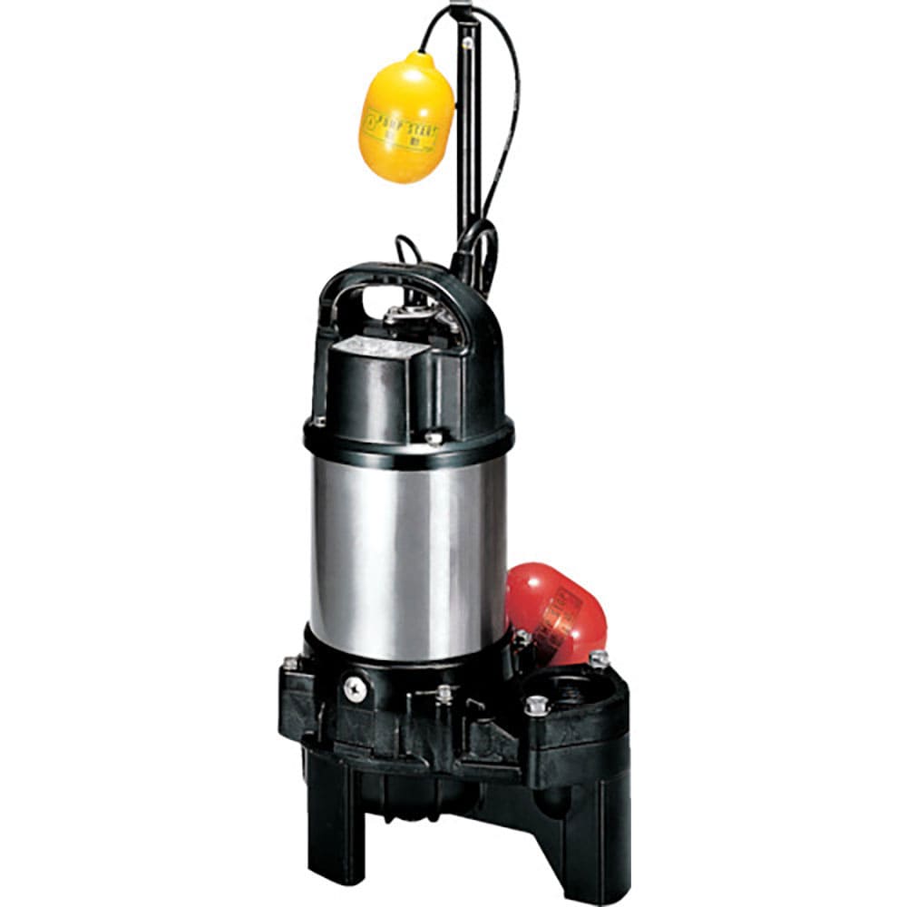 ツルミ 樹脂製汚物用水中ハイスピンポンプ 60HZ 口径50mm 単相100V 60Hz 50PU_
