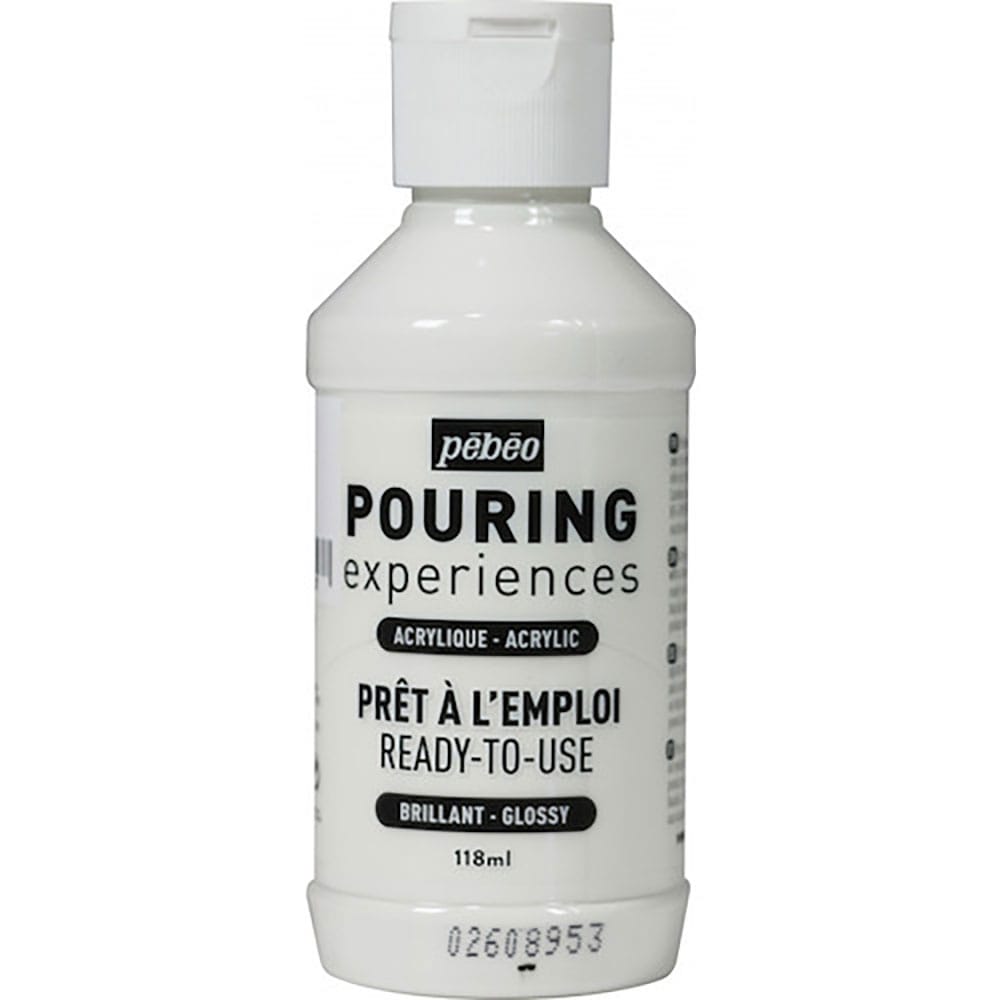 Ｐｅｂｅｏ　ポーリングメディウム入り　アクリル絵具１１８ｍｌ　２３　チタニウムホワイト　５２４６２＿