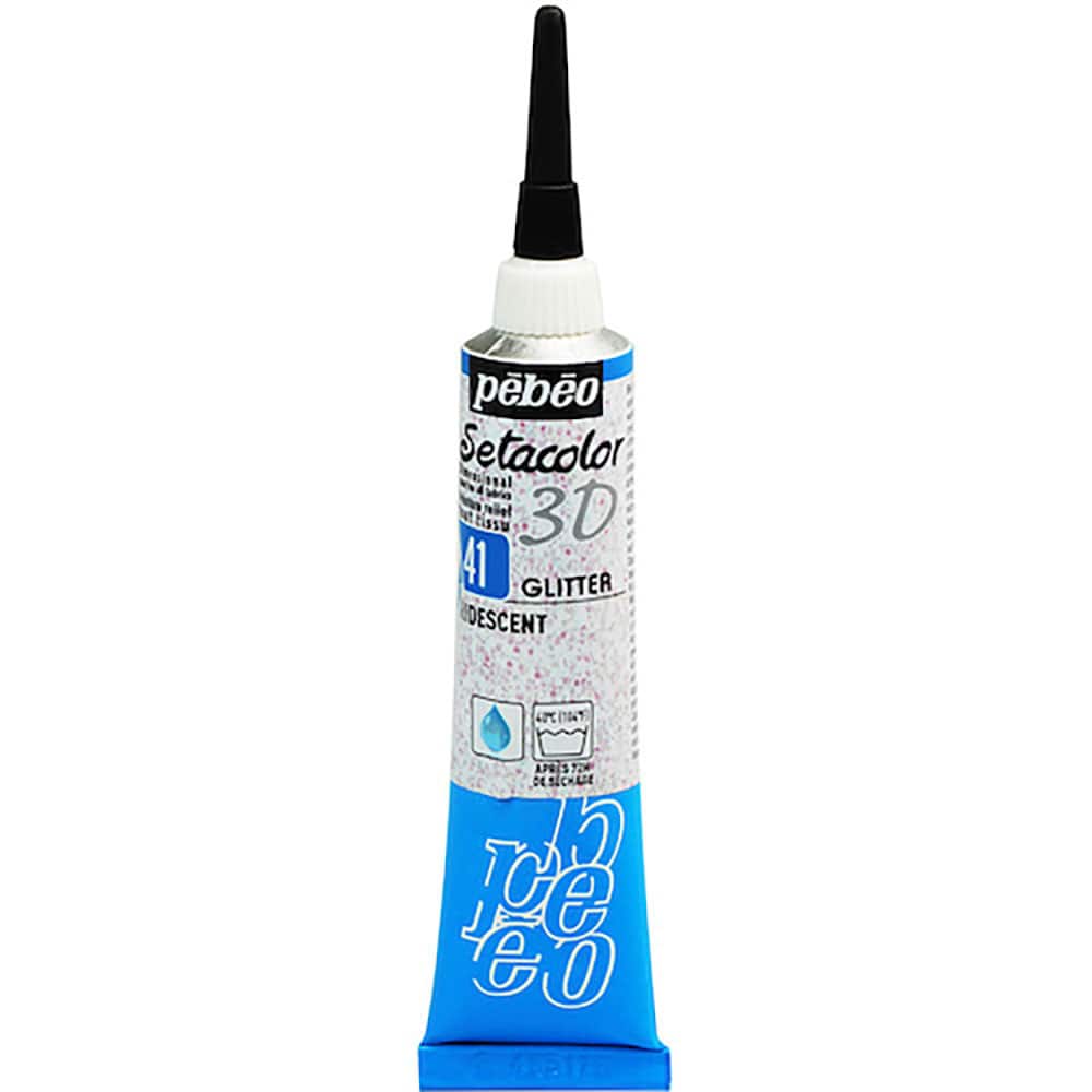 Pebeo セタカラー3Dグリッター 20ml NO.41 イリデセント 557041_