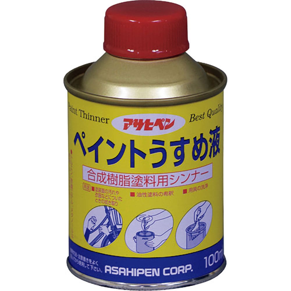 アサヒペン ペイントうすめ液 100ML 571052_