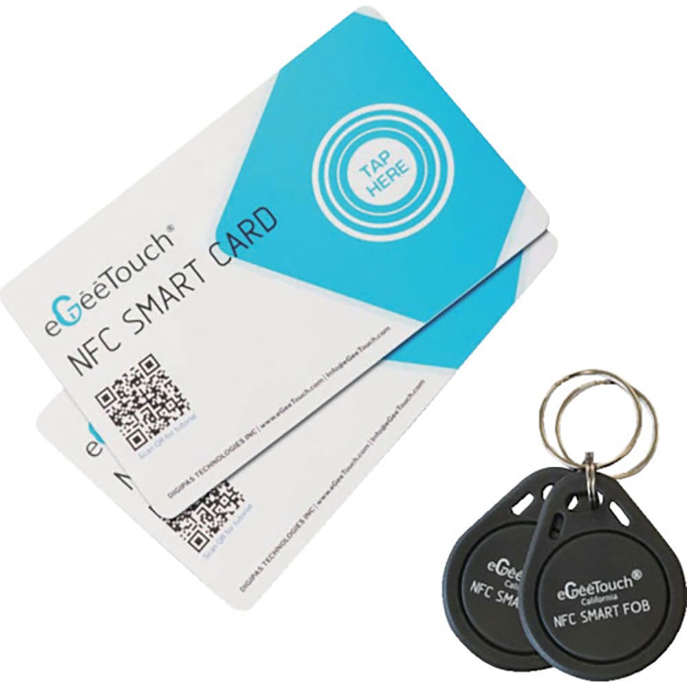 ＪＳＢＴＥＣＨ　ｅＧｅｅＴｏｕｃｈＮＦＣ　スマートカード　＆　ＮＦＣ　スマートキーホルダー　２枚セ＿