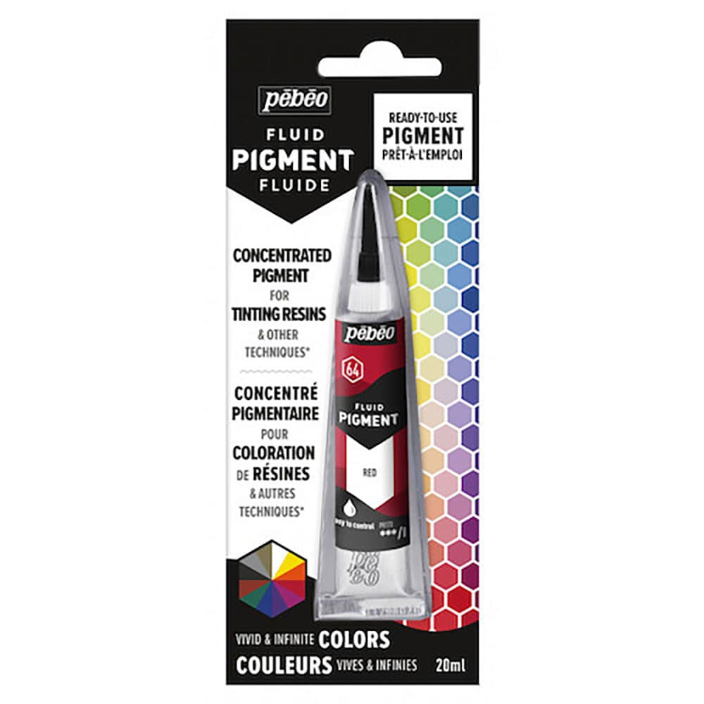 Ｐｅｂｅｏ　【油性リキッド顔料】　フルイドピグメント２０ｍｌ　レッド　６５０６６４＿