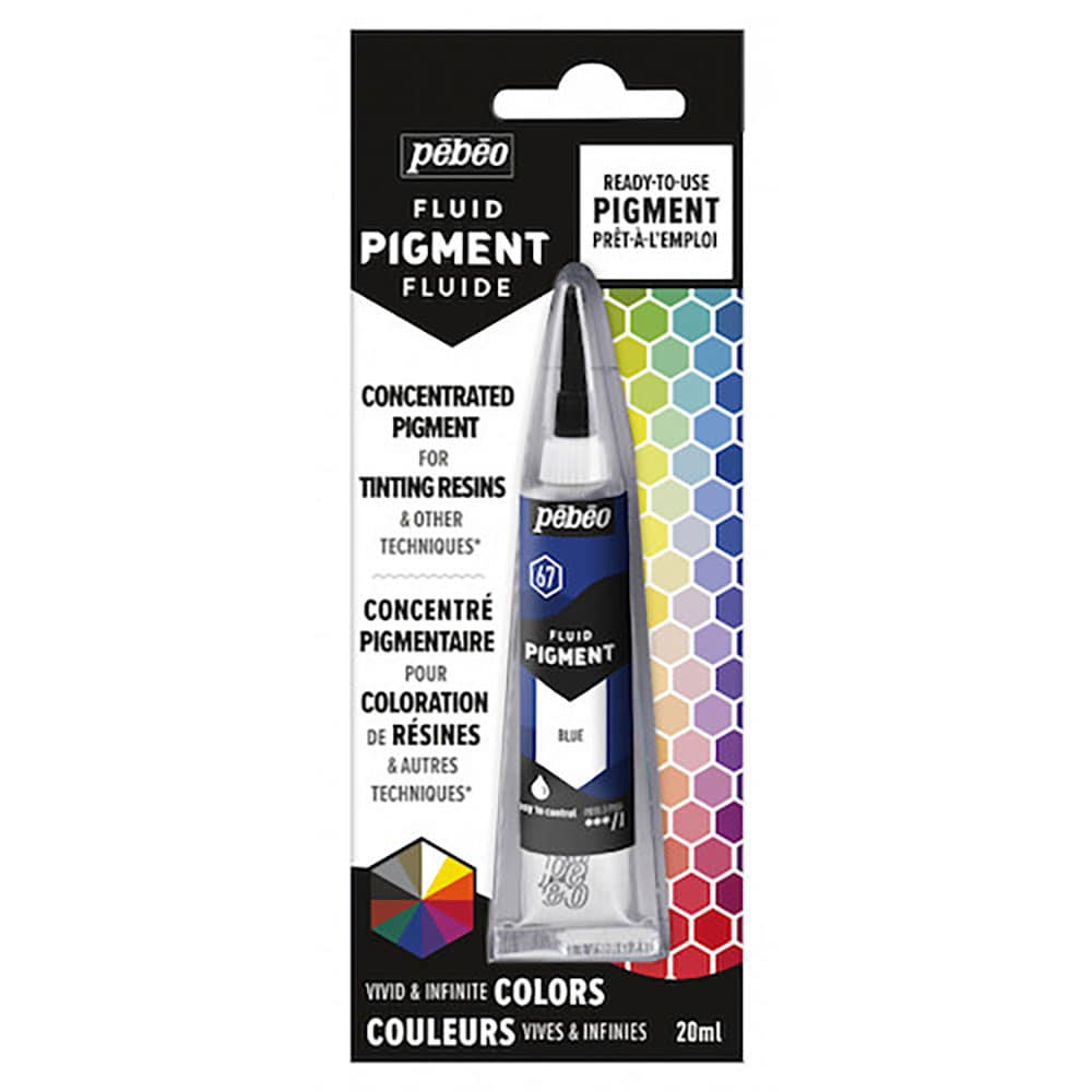 Ｐｅｂｅｏ　【油性リキッド顔料】　フルイドピグメント２０ｍｌ　ブルー　６５０６６７＿