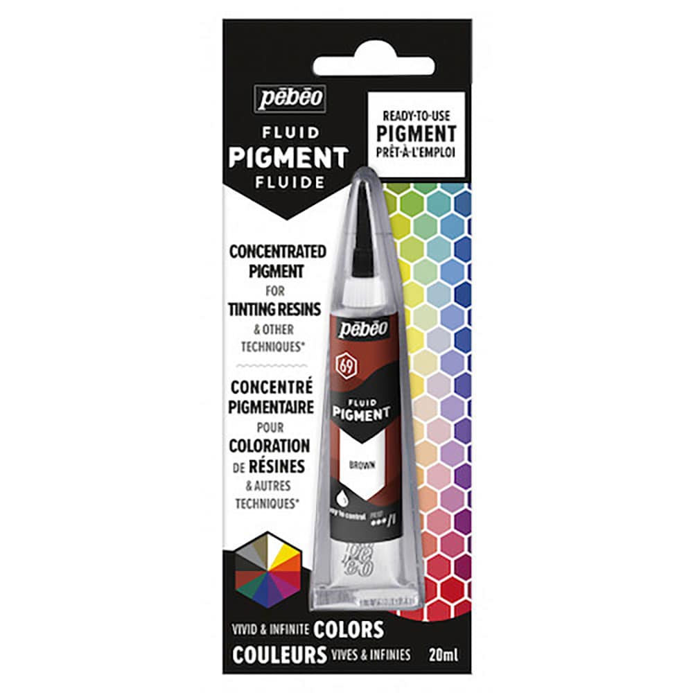 Ｐｅｂｅｏ　【油性リキッド顔料】　フルイドピグメント２０ｍｌ　ブラウン　６５０６６９＿