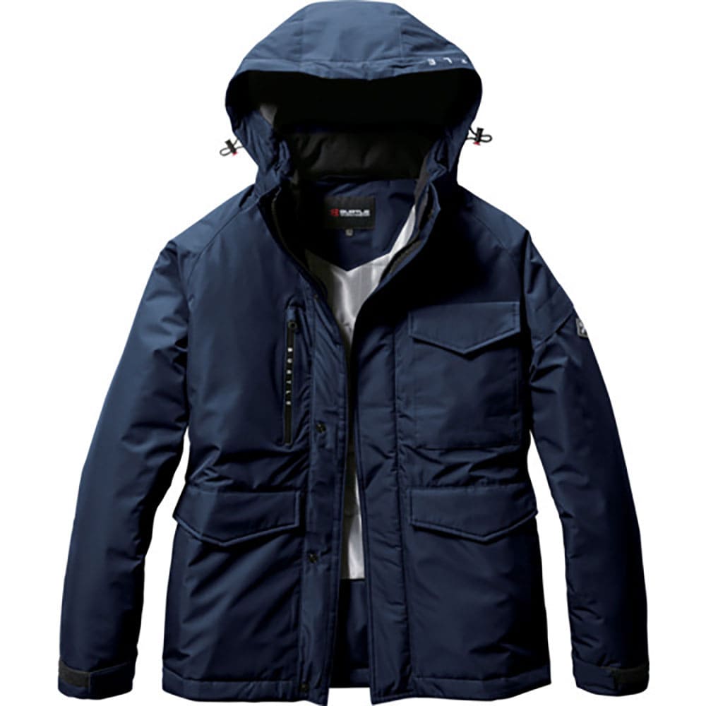 ＢＵＲＴＬＥ　防水防寒ジャケット７６２０－３－Ｍネイビー　７６２０－３－Ｍ＿