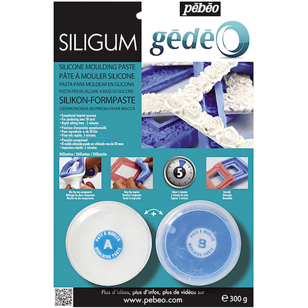 Ｐｅｂｅｏ　Ｇｅｄｅｏ　型取り用粘土　シリガム　３００ｇ　７６６３２９＿