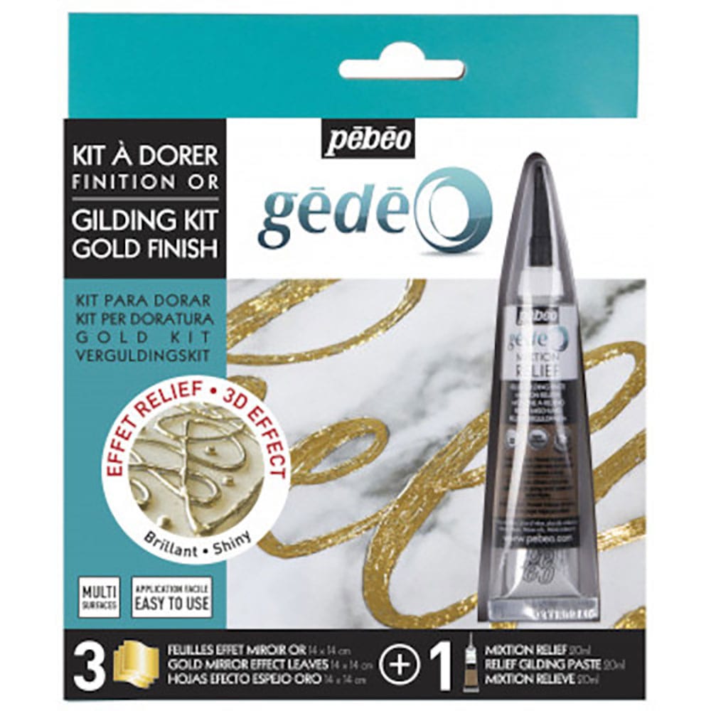 Ｐｅｂｅｏ　立体的な箔押しができる　ギルディングキット　ゴールド　７６６５９６＿