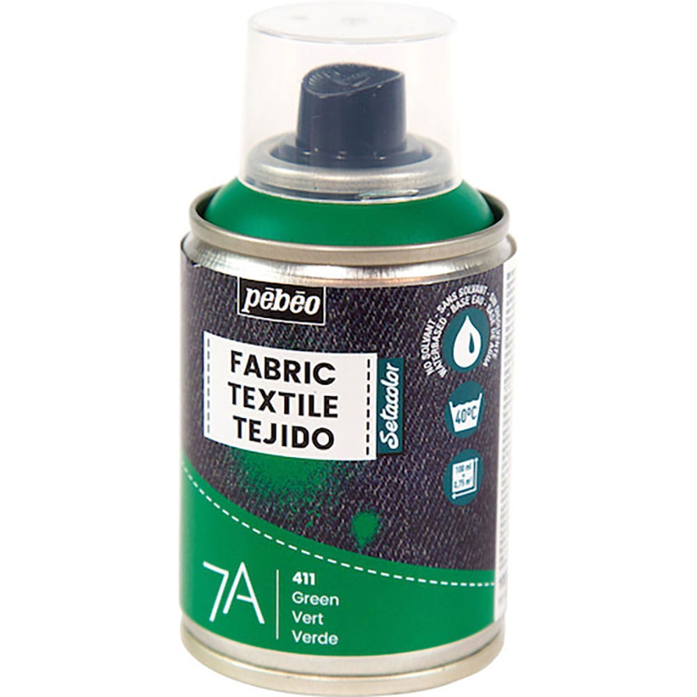 Ｐｅｂｅｏ　布用水性アクリルスプレー　セタスプレー　１００ｍｌ　グリーン　８０５４１１＿