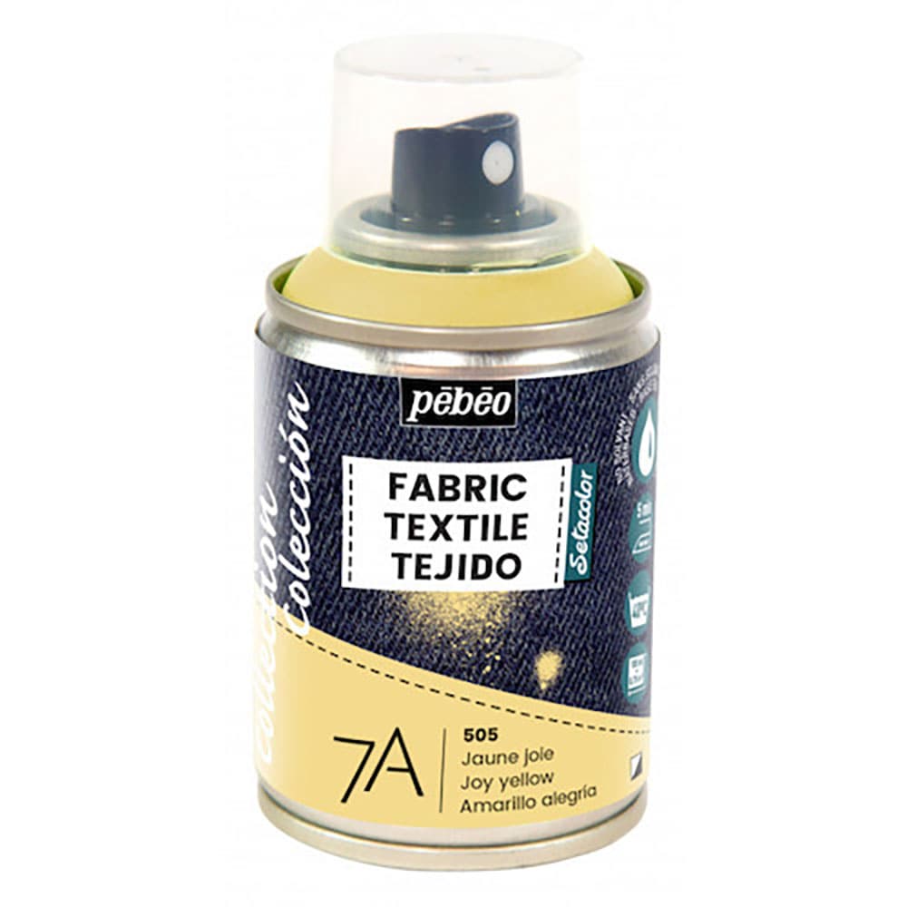Pebeo 布用水性アクリルスプレー セタスプレー 100ml ジョイイエロー 805505_