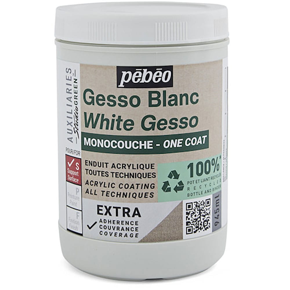 Ｐｅｂｅｏ　スチューディオ　グリーン　アクリリック　ワンコートジェッソ　９４５ｍｌ　８１８６１６＿
