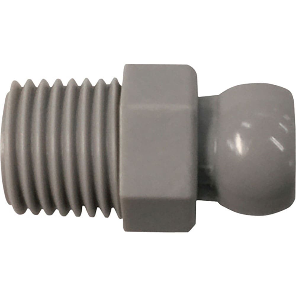 NIKKI クーラントシステム1/4 コネクター灰色 PT1/4 2個入 82026G(2)_