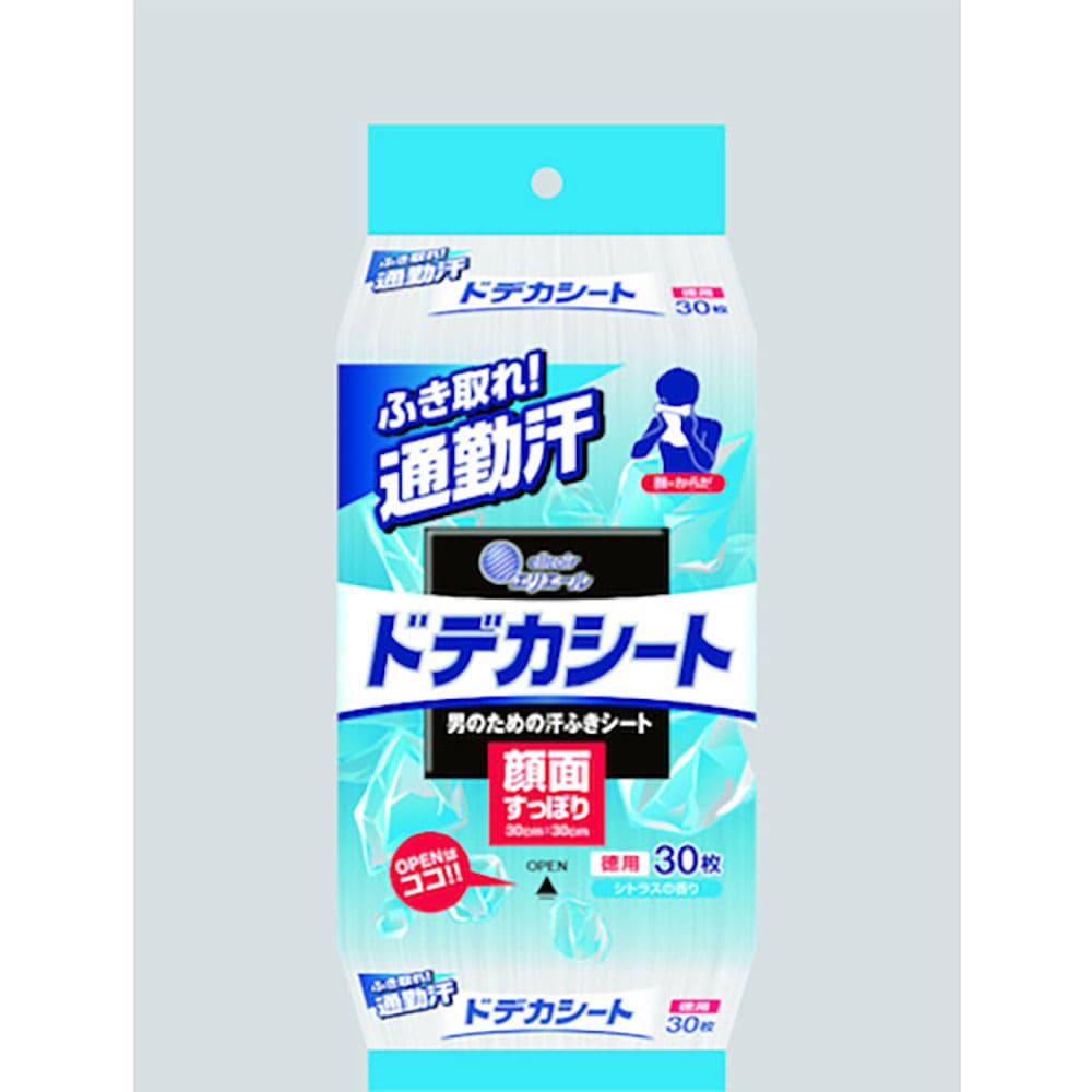 エリエール　ゴシゴシふけるドデカシート３０枚　１２パック入り　８３３３８４＿