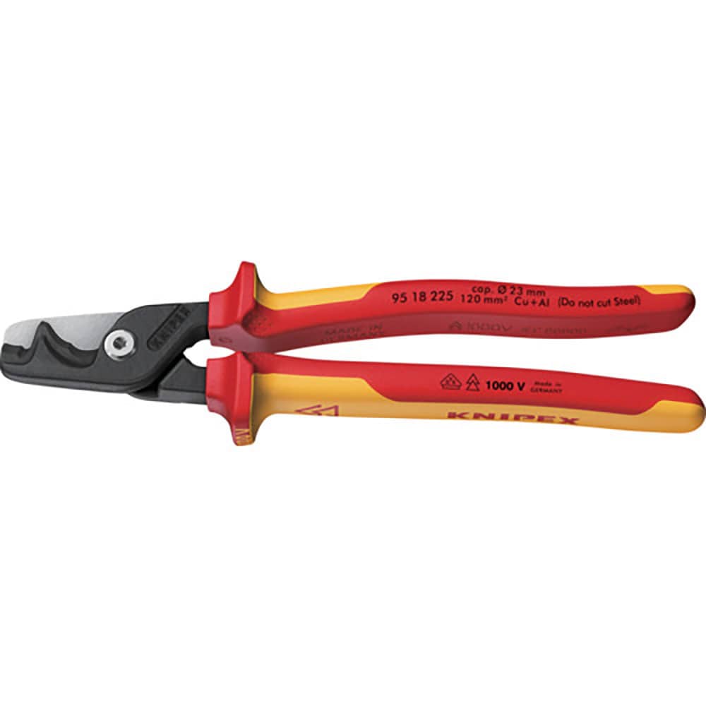 KNIPEX ステップカットXL 絶縁ケーブルカッター 225mm 9518-225_