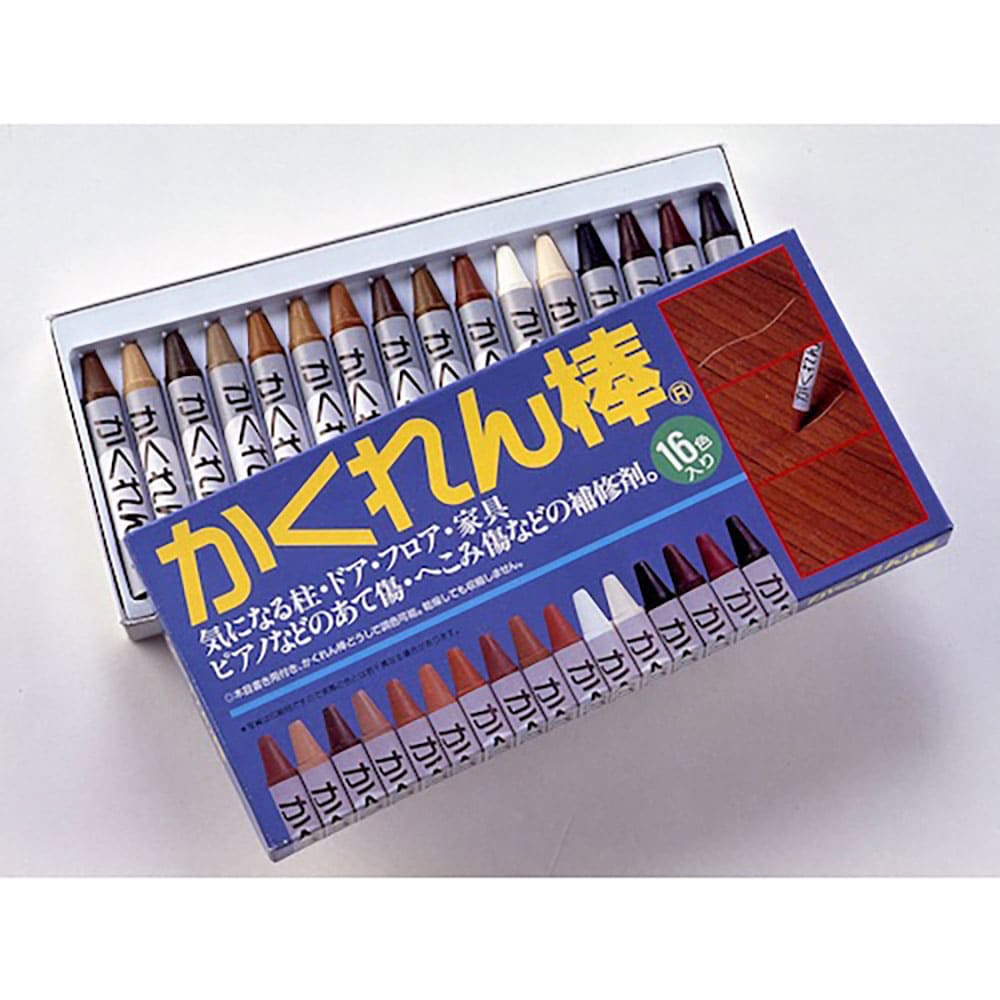 建築の友 かくれん棒16色セット A-30_