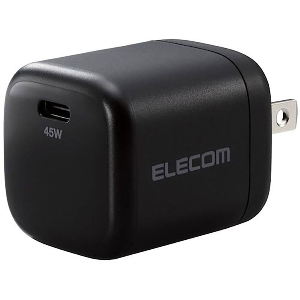 ＥＬＥＣＯＭ　ノートＰＣ向けＡＣアダプター　ＵＳＢ充電器　４５Ｗ　Ｔｙｐｅ－Ｃ１ポート　ブラック　＿