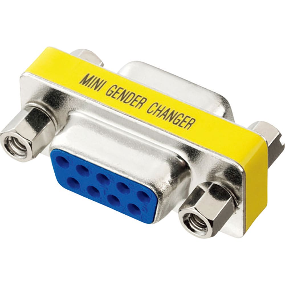ＳＡＮＷＡ　ジェンダーチェンジャー（Ｄ－ｓｕｂ９ｐｉｎコネクタメスメス）　ＡＤ９Ｓ－ＦＦＫ＿