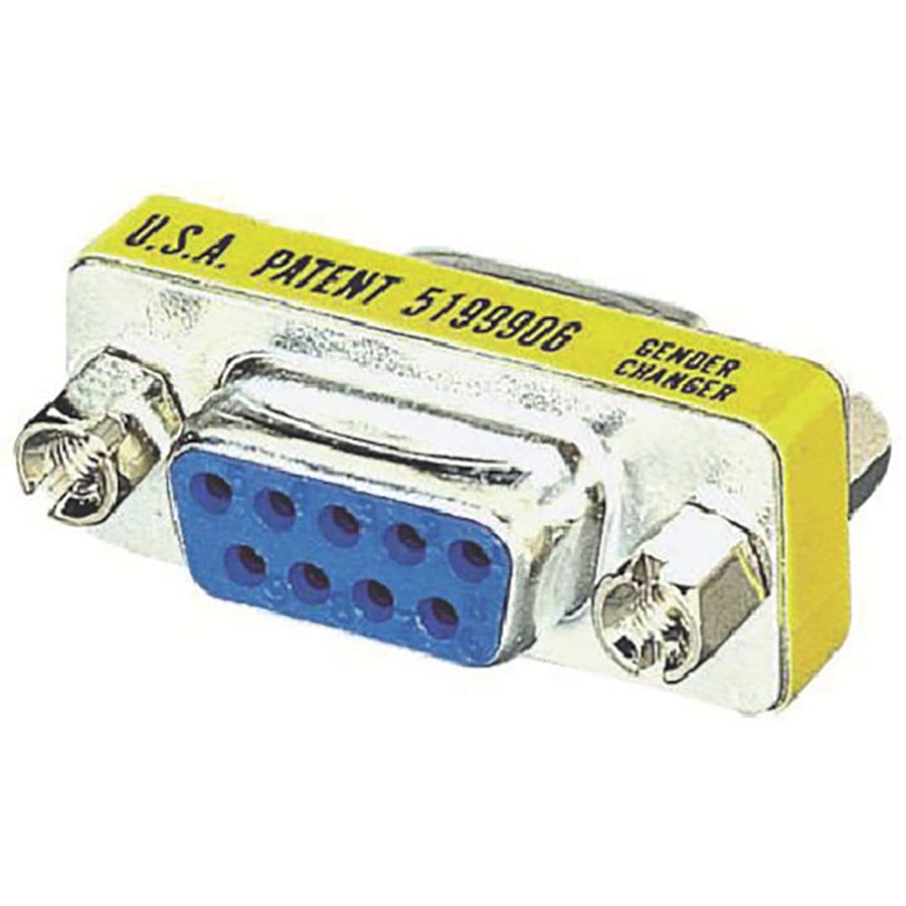 ELECOM 超小型アダプタD-Sub9pinメス-D-Sub9pinメス AD-D9FF_