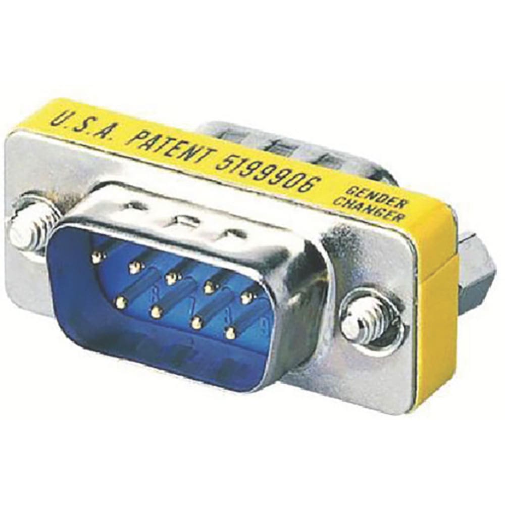 ELECOM 超小型アダプタD-Sub9pinオス-D-Sub9pinオス AD-D9MM_