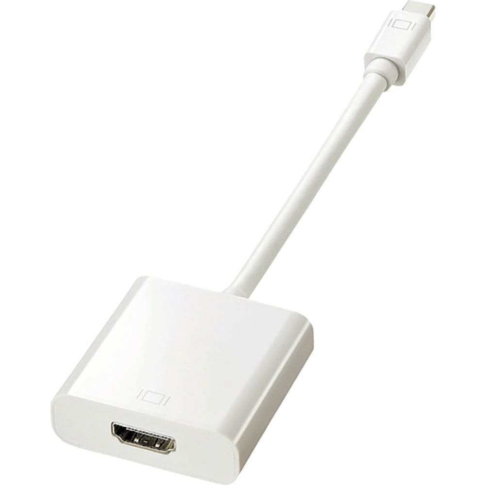 SANWA ミニDisplayPort-HDMI変換アダプタ AD-MDPPHD01_