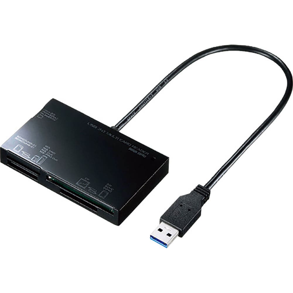 SANWA USB3.0カードリーダー ADR-3ML35BK_