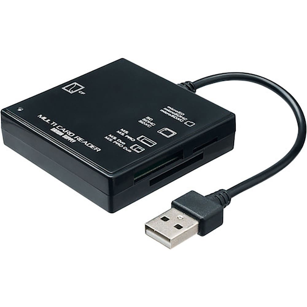ＳＡＮＷＡ　ＵＳＢ２．０　カードリーダー　ＡＤＲ－ＭＬ２３ＢＫＮ＿