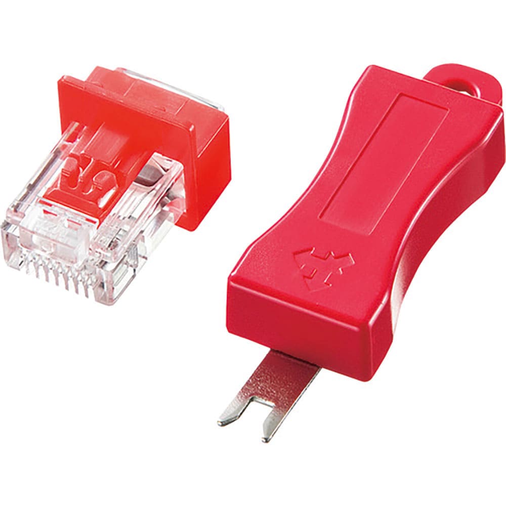 ＳＡＮＷＡ　ＲＪ－４５プラグロック　ＡＤＴ－ＲＪ４５ＬＯＣＫ＿