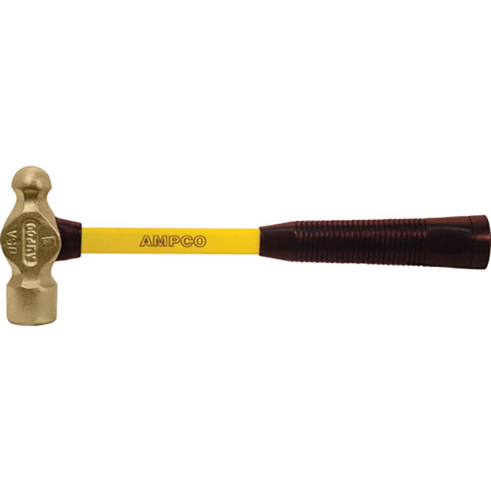 Ａｍｐｃｏ　防爆丸頭ハンマー（グラスファイバーハンドル）　頭径３３ｍｍ　頭長１０２ｍｍ　ＡＭＣＨ－＿