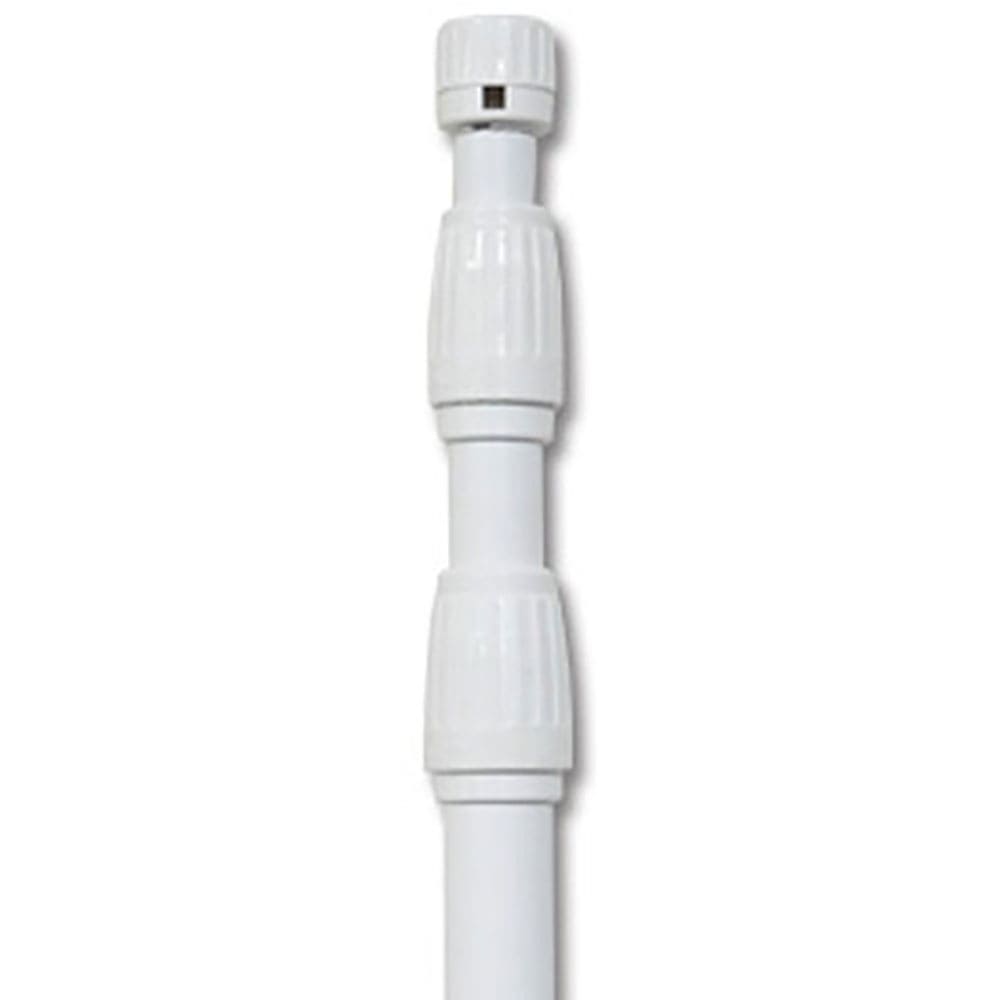 ジャストCorp. 標準のぼり用ショートポール(3m)【白】 AM-FL383WH_