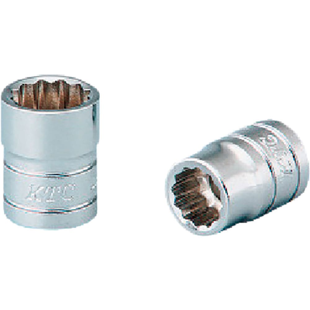 ＫＴＣ　６．３ｓｑ．ソケット（十二角）パック・台紙仕様　差込角６．３５ｍｍ　Ｂ２－０６袋入り　Ｂ２＿