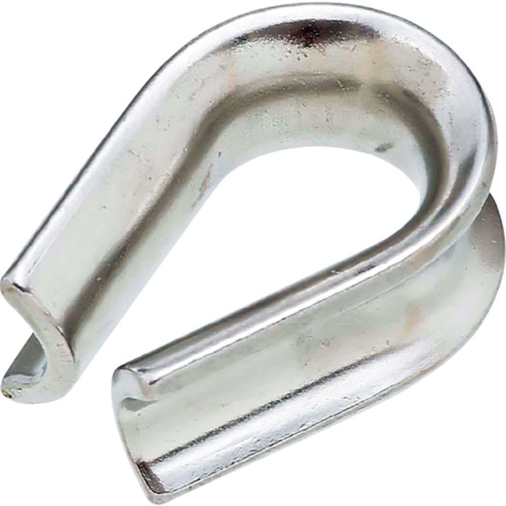水本　シンブル　ステンレス　ロープコース　使用ロープ径：１９ｍｍ　Ｂ－２５３４＿