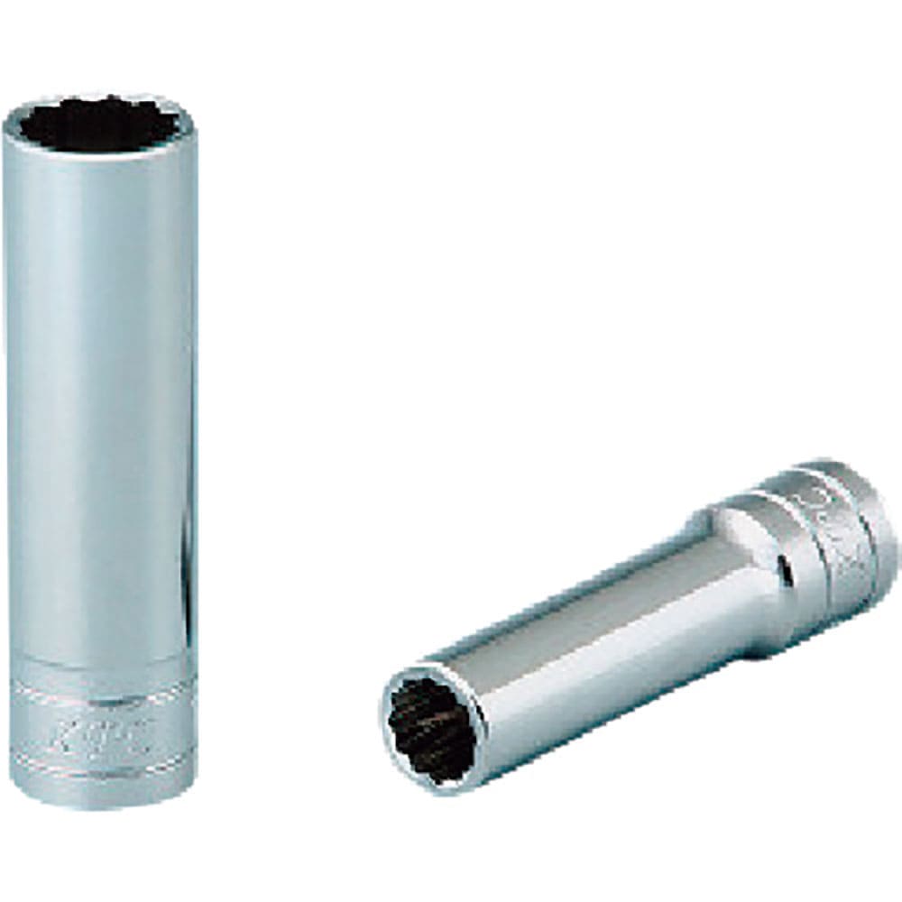KTC 9.5sq.ディープソケット(十二角)パック・台紙仕様 差込角9.5mm B3L-12W袋_