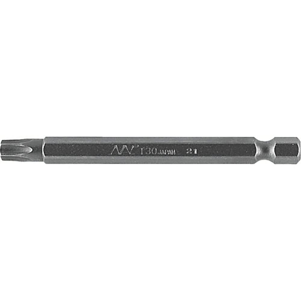 ナック　トルクスＴ型動力工具用ビット　差込６．３５ｘＴ４０ｘ２００Ｌ　Ｂ３－Ｔ４０Ｘ２００＿