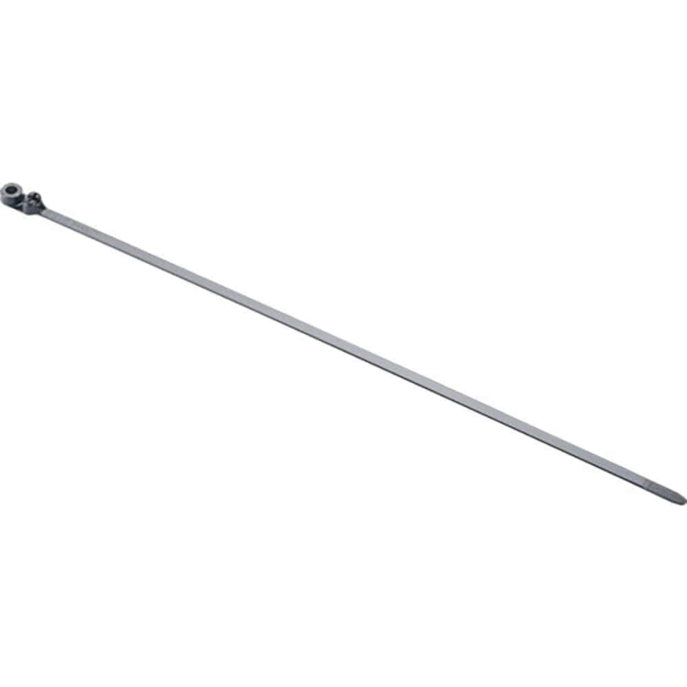 PANDUIT ステンレス爪ロック式結束バンド ネジ止めタイプ 屋外用 7.0×394×1.7 1_