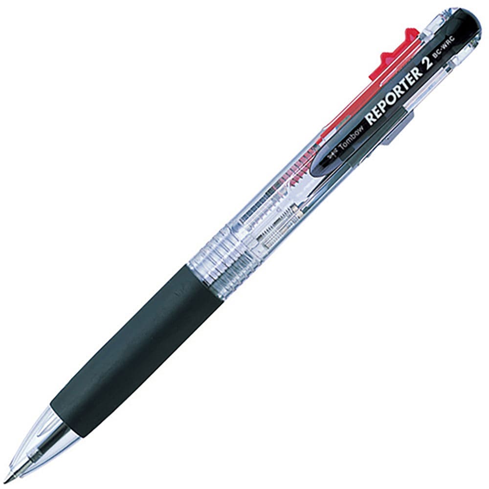 Ｔｏｍｂｏｗ　２色ボールペン　リポーター２　透明　ＢＣ－ＷＲＣ２０＿