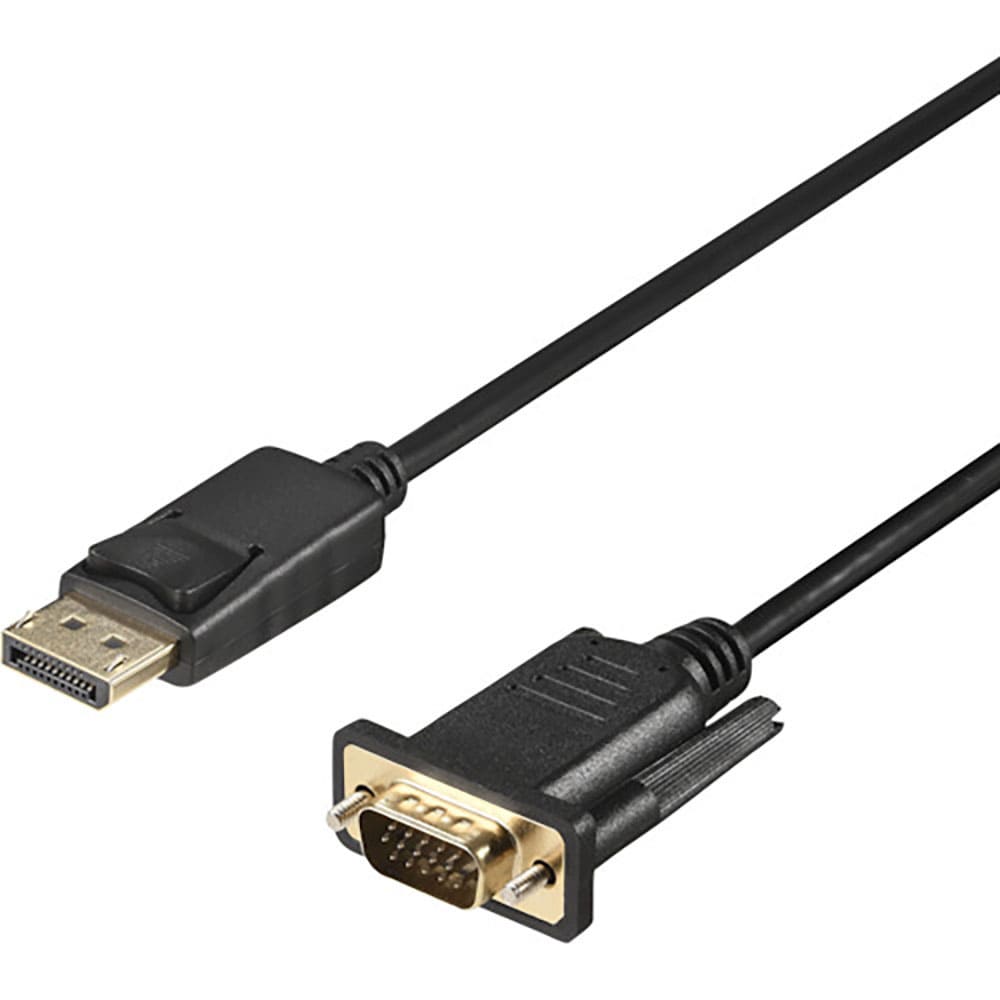 BUFFALO DP-VGA 変換ケーブル 1m ブラック BDPVG10BK_